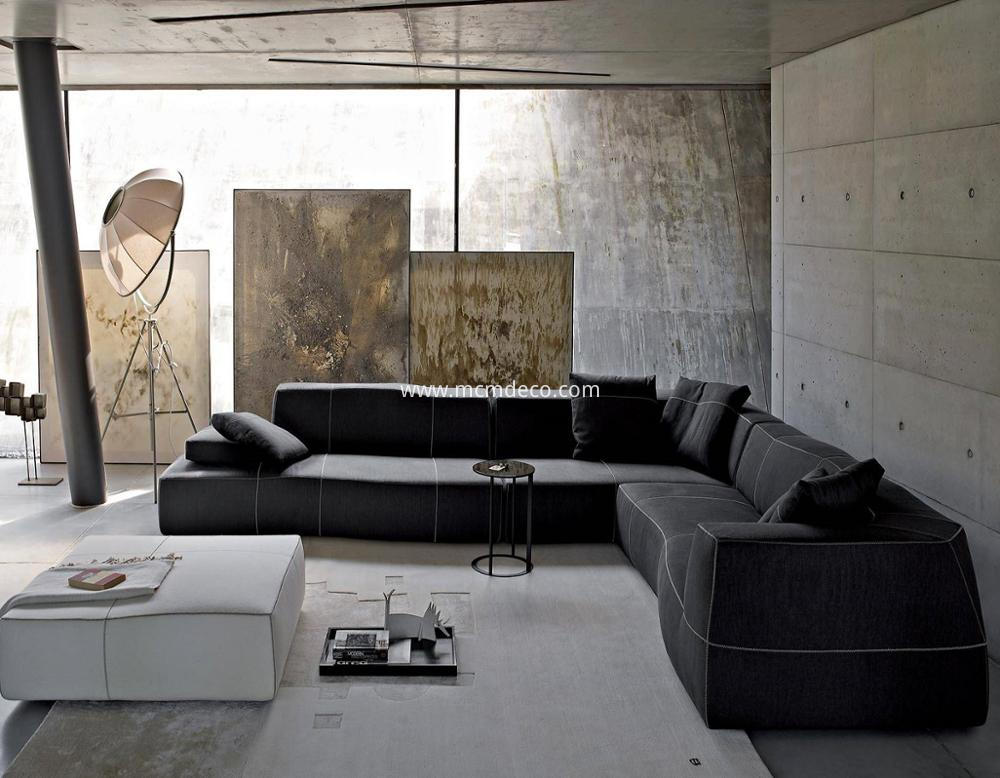 Modern-Fabric-Modular-Sectional-B-B-Italia