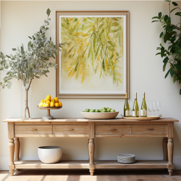 Mrs. Woods' Best-Selling Eco-Friendly Modern Console Tables with Storage: A Healthy Choice for Your Home Entry