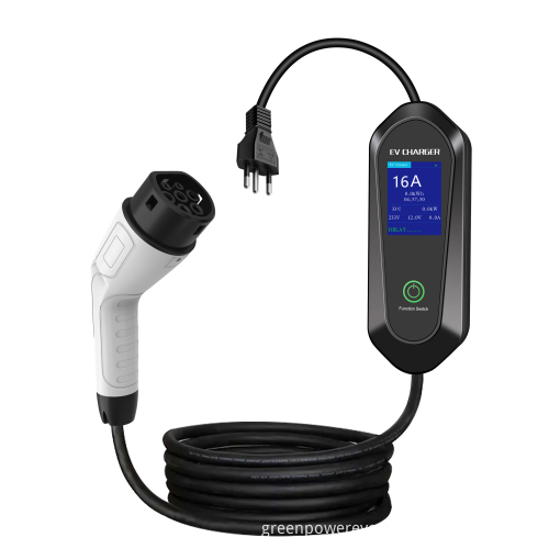 Factory Supply OEM Accepted 16A 3.5KW Portable Type 2 EV Charger