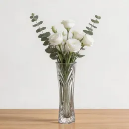 Modern Tall decorative glass vase
