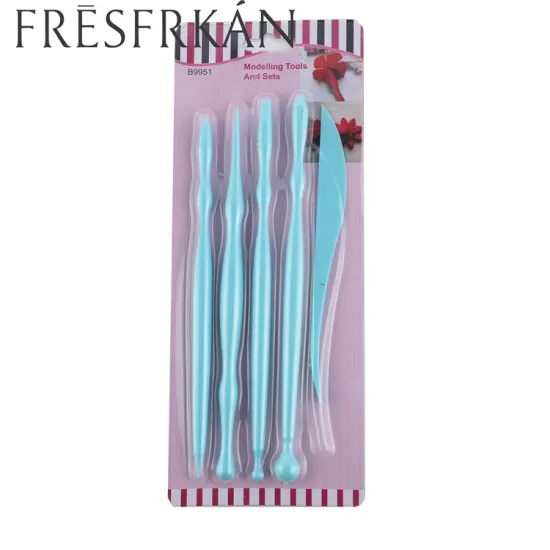 Hot Sale 5pcs Plastic Clay Sculpting Set - Sculpture Shaper Tools for Decoration