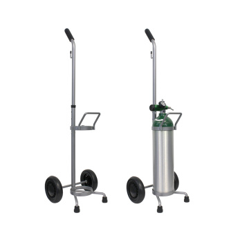 Transport efficace du cylindre à gaz avec des chariots