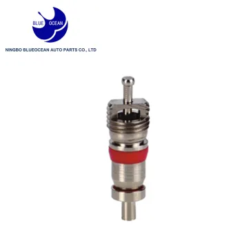 superior standard brass inset spring short valve core