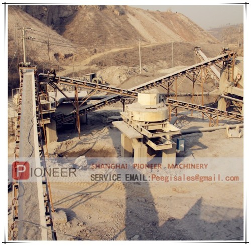 High efficiency and energy crusher plant for sand