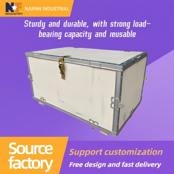 Cajas de madera resistentes diseñadas para la seguridad logística