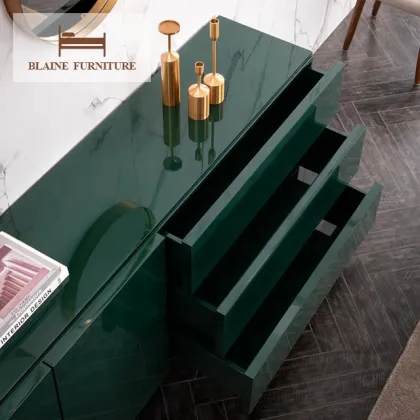 Nordic Customized Wholesale Solid Ash Wood Cupboard for Dining Room