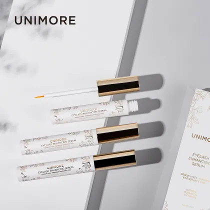 Unimore Organic Wholesale Eyelash Growing Enhancer Liquid - Private Label Lash Eyelash Serum