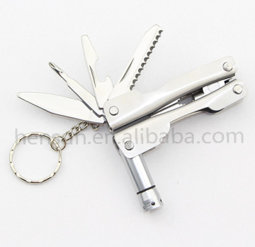 Stainless Steel Multifunction Pliers With LED Light