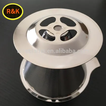 Stainless steel pour over coffee filter mesh
Stainless steel pour over coffee  filter mesh
