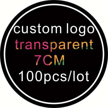 Custom design round sticker