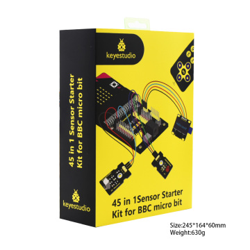 Keyestudio 45 in 1 Sensor Starter Kit for BBC Micro:bit Projects (Without Mainboard)