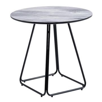 Mesa de café de vidrio creativo nórdico moderno: muebles de sala de estar baratos y elegantes