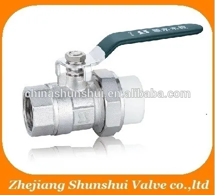 SS3040 PP-R Brass Ball Valve