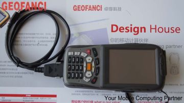 Industrial Pda 3.2inch Hf Rfid Read 1d / 2d Laser Barcode Scanner Symbol Pocket Pc Scanner