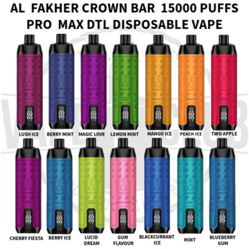 Al Fakher Disposable Vape Crown Bar 15000 Puffs