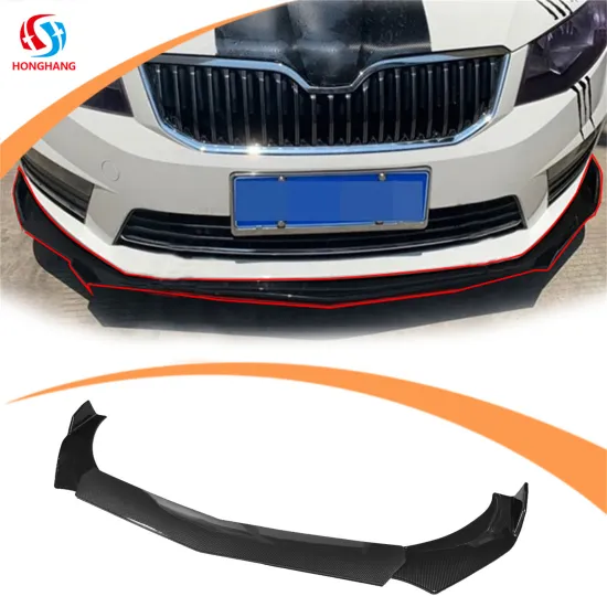Wholesale Automotive PP Plastic and Carbon Fiber Front Bumper Lips and Splitters - Honghang Factory