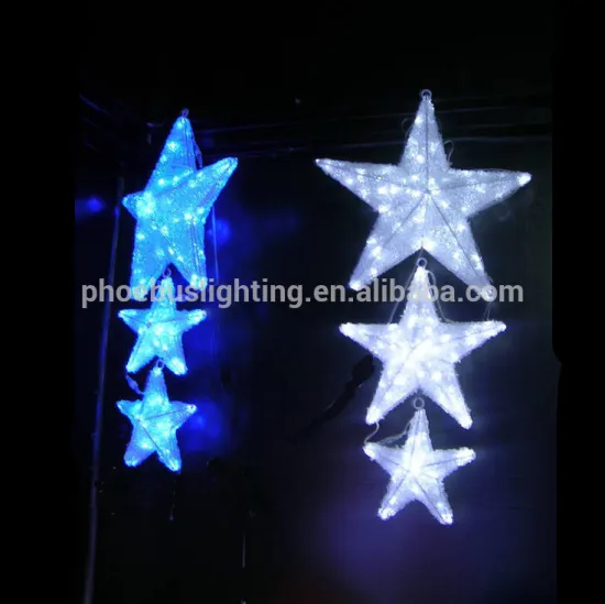 2.4m three in one motif star light