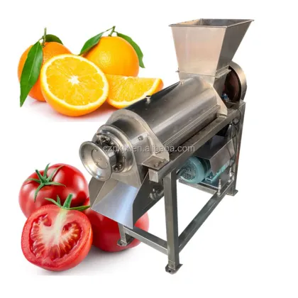 High Efficiency Apple Juice Spiral Juicer - Industrial Fruit Juice Extractor