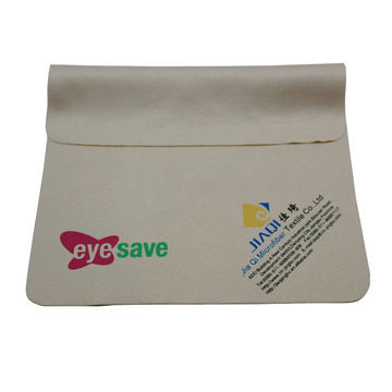 Microfiber sunglasses cleaning cloth, 100% microfiber