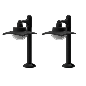 Elegant Modern Design Post Bollard Pole Lamp for Outdoor Lighting