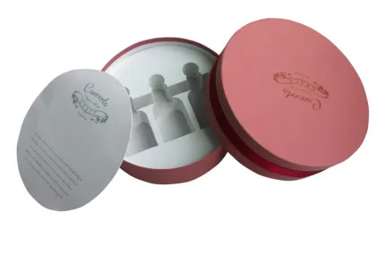 Flat Pack Cardboard Paper Tube Box