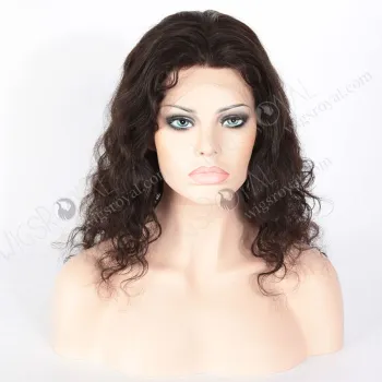 hot sale tangle free Brazilian human hair full lace wig freestyle part