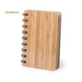 Eco Bamboo Spiral Notebook