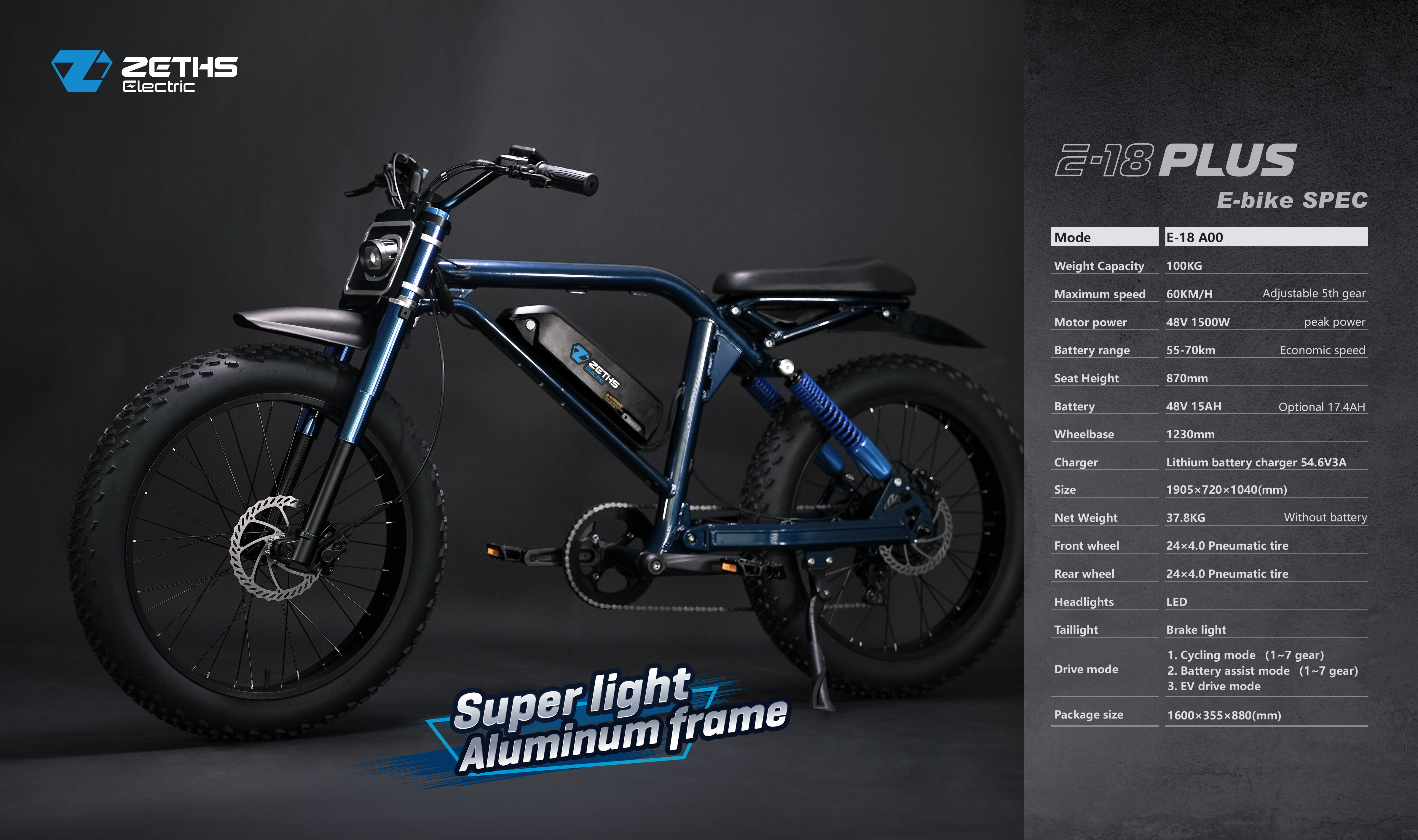 electric bike 1000w