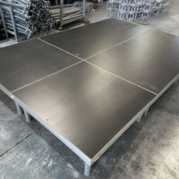 modular temporary stage system