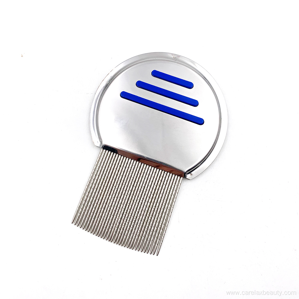 metal teeth comb Louse Nit Comb for Head