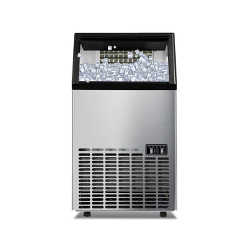 Stainless Steel Ice Cube Maker Machine - Commercial Ice Maker for Store