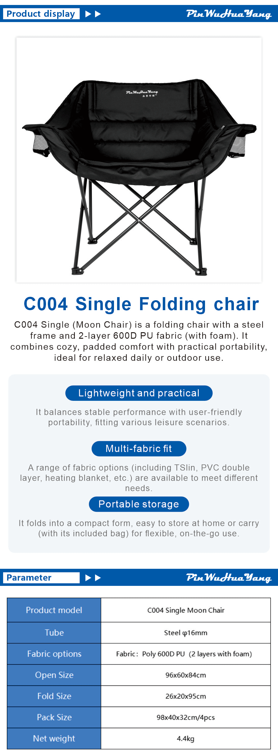 folding yard chairs portable