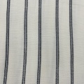 No Pilling Striped Pattern Linen Viscose Mixed Cloth