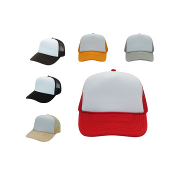 Custom Logo Trucker Caps Wholesale: Man Women 5 Panel Mesh Cap