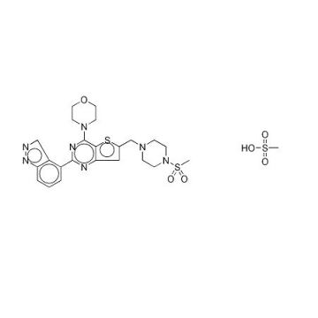 GDC - 0941; GDC0941; GDC 0941; Bimesylate PI3K 억제제 CAS 957054-33-0