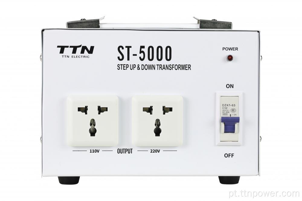 Transformador doméstico de 8000W de 220V a 110V