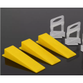Ceramic tile leveler auxiliary clip
