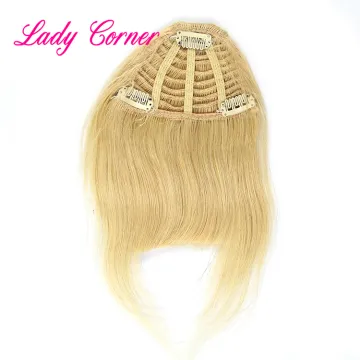 Indian temple hair Clip in Fringe hair bangs baby hair band