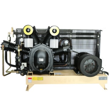Piston Air Compressor: 45 kW, 22 kW, 60 HP, 29 HP, 200 CFM, 600 PSI - Electric & High Pressure Boosters