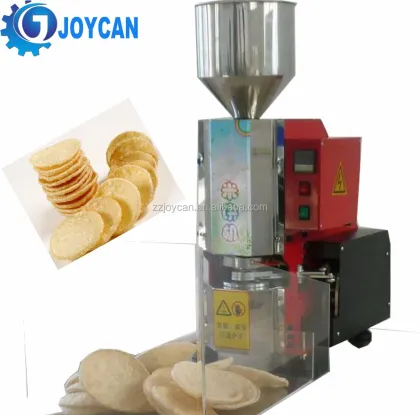 Crispy Rice Cracker Chips Cake Making Machine