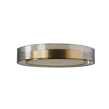 Inshine lampada da soffitto sospesa in vetro grigio