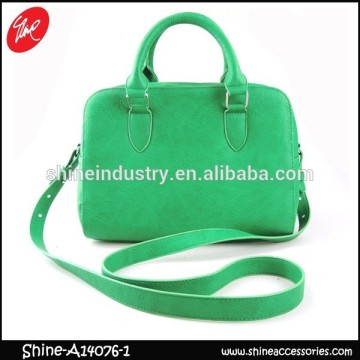 Factory Ladies Pretty Green PU Leather Handbag