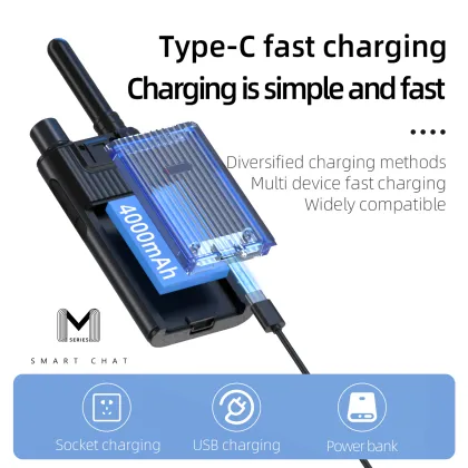 KSUN TFSI PMR 446 Radios: Ultrathin Portable Walkie Talkie