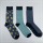 Various popular men's cotton socks