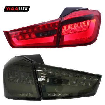 Customized Red Smoked LED Tail Lights for Mitsubishi 11-19 Outlander Sport RVR 13-15 ASX