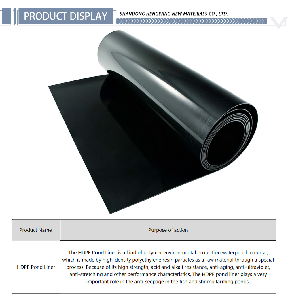 HDPE Pond Liner 37-X