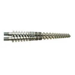 ABS extruder bimetallic conical twin screw