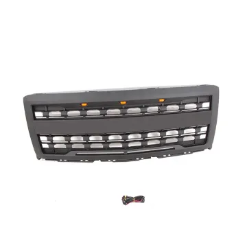 ABS Black Front Grille for 4x4 Pickup Truck - Fit for Silverado 2014-2015