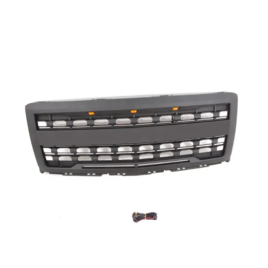 ABS Black Front Grille for 4x4 Pickup Truck - Fit for Silverado 2014-2015