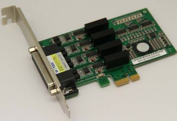4-port 2500vrms 300bps Rs422 Multi-port Pci-e Serial Card , Rts / Cts Card